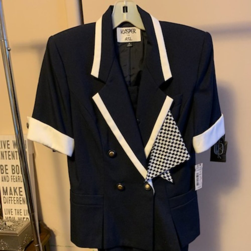 Vintage Kasper for ASL skirt suit